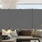 Oxford Fabric Iron Room Divider Screen Foldable Privacy Panels